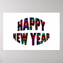 ¡Feliz Año Nuevo! Posters