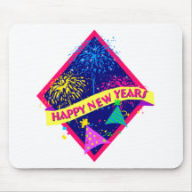 Feliz Año Nuevo Tapete De Ratones