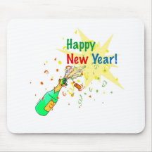 ¡Feliz Año Nuevo! Tapetes De Ratón