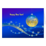 ¡Feliz Año Nuevo! Tarjeta