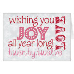¡Feliz Año Nuevo! Tarjeta de felicitación