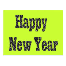 Feliz Año Nuevo Tarjeta Postal