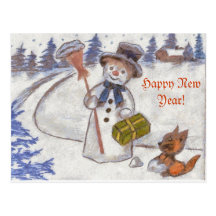 Feliz Año Nuevo Tarjetas Postales