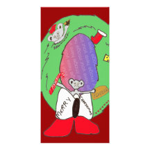 Feliz Cheesemas Tarjeta Fotográfica