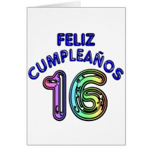 Feliz Cumpleaños 16 Felicitación