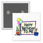 Feliz cumpleaños a mí muchacho pin