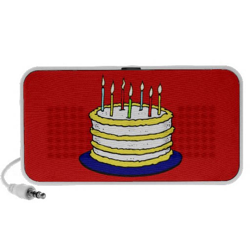 Feliz cumpleaños altavoz de viajar