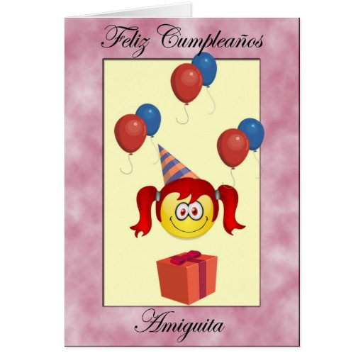 Feliz Cumpleaños Amiguita Felicitaciones