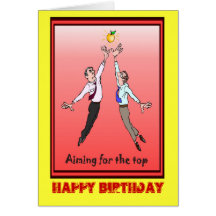 Feliz cumpleaños, apuntando para el top felicitaciones
