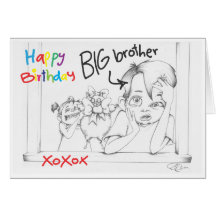 Feliz cumpleaños Brother Felicitacion