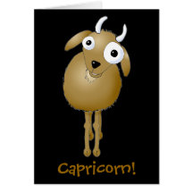 ¡Feliz cumpleaños, Capricornio! Tarjeton