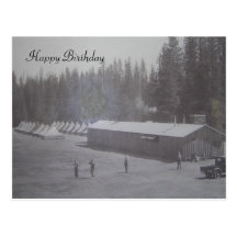 Feliz cumpleaños del vintage tarjetas postales