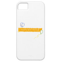 Feliz cumpleaños iPhone 5 carcasa