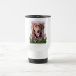 Feliz cumpleaños - Labrador - chocolate Taza