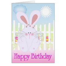 Feliz cumpleaños lindo como tarjeta del bollo