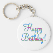 ¡Feliz cumpleaños!! Llavero Personalizado