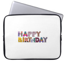 Feliz cumpleaños manga portátil