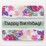 ¡Feliz cumpleaños!  Mousepad