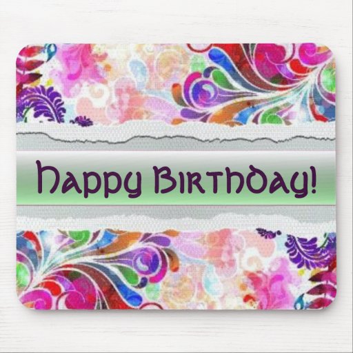 ¡Feliz cumpleaños!  Mousepad