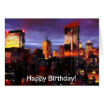 Feliz cumpleaños Nyc Tarjetas