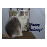 Feliz cumpleaños para la tarjeta de los amantes de