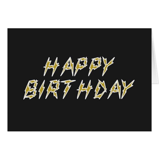 Feliz cumpleaños romántico y divertido eléctrico tarjeta