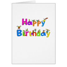 Feliz cumpleaños tarjeta