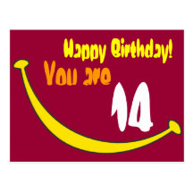 feliz cumpleaños tarjeta postal