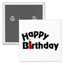 Feliz cumpleaños (vela) pins