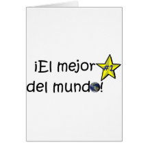 ¡¡Feliz día del padre - mejor del EL de para! Tarjeton