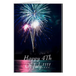¡Feliz el 4 de julio!!!! Tarjeta