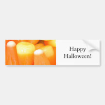 ¡Feliz Halloween! Etiqueta De Parachoque