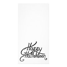 Feliz Halloween festivo fantasmagórico Tarjeta Con Foto Personalizada