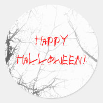 Feliz Halloween, pegatina asustadizo pegatinas