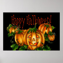 ¡FELIZ HALLOWEEN! por SHARON SHARPE Posters
