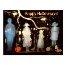 ¡Feliz Halloween! Postal