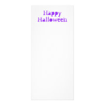Feliz Halloween, púrpura Lona Publicitaria