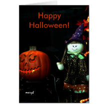 ¡Feliz Halloween! Tarjetas