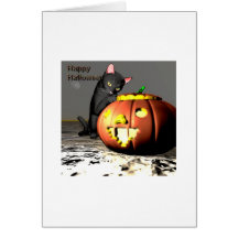 Feliz Halloween Tarjetón