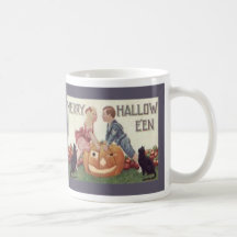Feliz Hallowe'en Taza De Café