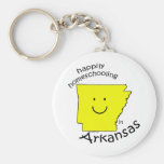 Feliz Homeschooling en Arkansas Llaveros Personalizados