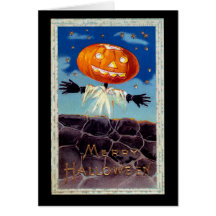 Feliz invitación de Halloween Tarjeta