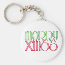 Feliz llavero de X'mas