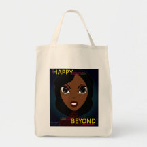 Feliz más allá de bolso bolsas
