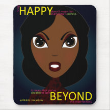 Feliz más allá de Mousepad Alfombrilla De Ratón