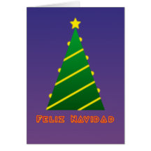 Feliz Navidad árbol de Navidad Karte
