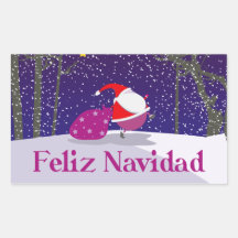 Feliz Navidad Aufkleber