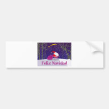 Feliz Navidad Auto Aufkleber