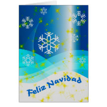 Feliz Navidad Grußkarte