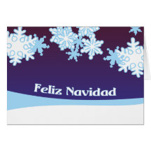 Feliz Navidad Grußkarte